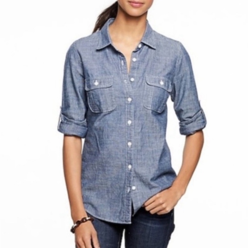 XS J.Crew “The Perfect Shirt”